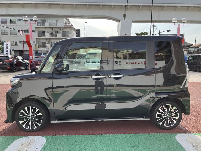 タントカスタムＲＳ　７インチナビ　バックカメラ　ＥＴＣ　キーフリー保証１年間・距離無制限付き　両側電動スライドドア　フルセグ　電動パーキングブレーキ　オートブレーキホールド機能　ＡＤＢ　シートヒーター　ナビ連動前後方ドラレコ　アイドリングストップ　運転席シートリフト（東京都）の中古車