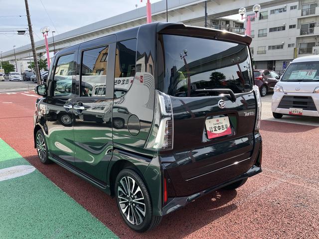 タントカスタムＲＳ　７インチナビ　バックカメラ　ＥＴＣ　キーフリー保証１年間・距離無制限付き　両側電動スライドドア　フルセグ　電動パーキングブレーキ　オートブレーキホールド機能　ＡＤＢ　シートヒーター　ナビ連動前後方ドラレコ　アイドリングストップ　運転席シートリフト（東京都）の中古車