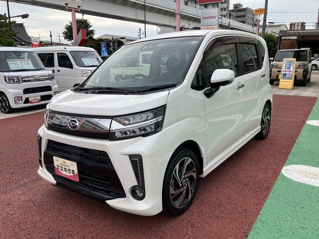 ムーヴカスタム　ＲＳ　ハイパーリミテッドＳＡIII　ナビ　ＥＴＣ保証１年間・距離無制限付き　オートライト　オートハイビーム　オートエアコン　運転席シートヒーター　電動格納ミラー　アイドリングストップ　運転席シートリフト　ＬＥＤフォグランプ　１５インチアルミホイール（東京都）の中古車