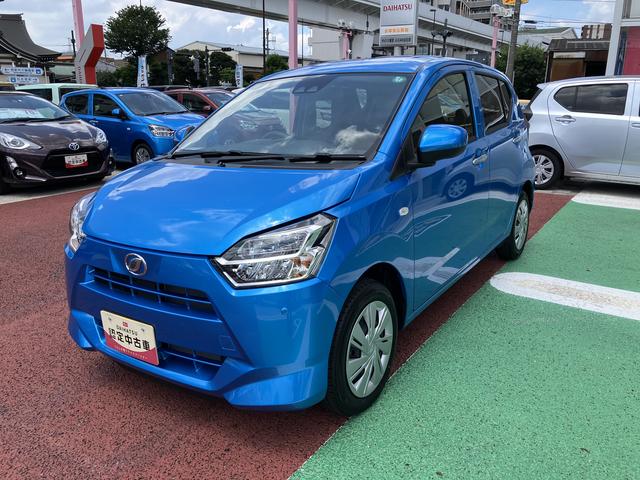 ミライースＸ　リミテッドＳＡIII　ＬＥＤヘッドライト　ＣＤステレオ保証１年間・距離無制限付き　ＦＭ／ＡＭラジオ　ＡＵＸ接続　アイドリングストップ車　ＣＶＴ　前後コーナーセンサー　タイヤパンク修理キット（東京都）の中古車