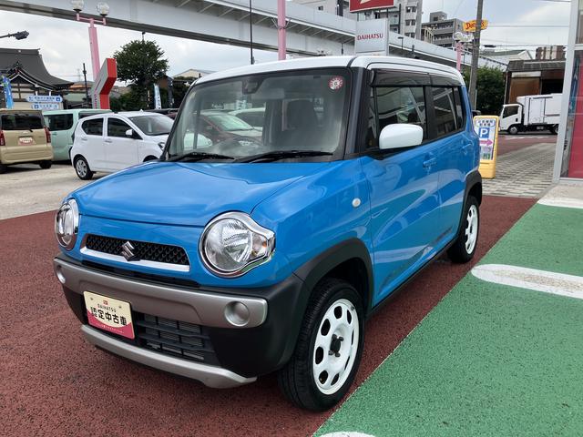 ハスラーＧ　メモリーナビ　ＥＴＣ　ワンセグ　運転席シートヒーター保証１年間・距離無制限付き　１５インチスチールホイール　ＣＤ再生　ＦＭ／ＡＭラジオ　スマートキー　ドリンクホルダー　アームレスト（東京都）の中古車