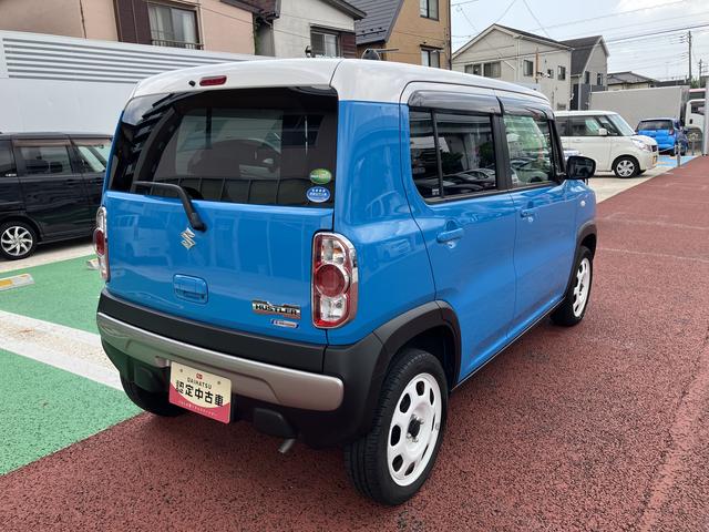 ハスラーＧ　メモリーナビ　ＥＴＣ　ワンセグ　運転席シートヒーター保証１年間・距離無制限付き　１５インチスチールホイール　ＣＤ再生　ＦＭ／ＡＭラジオ　スマートキー　ドリンクホルダー　アームレスト（東京都）の中古車