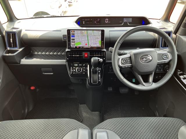 タントカスタムＲＳスタイルセレクション　４ＷＤ　９インチナビ保証１年間・距離無制限付き　ＵＳＢ入力端子　ＨＤＭＩ接続　シートヒーター　両側電動スライドドア　後席モニター　オートエアコン　オートライト　ＬＥＤヘッドライト　ＡＤＢ　キーフリー　アイドリングストップ（東京都）の中古車