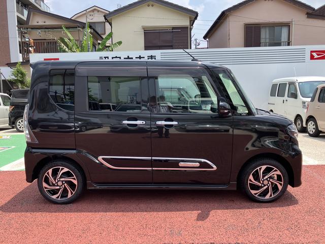 タントカスタムＲＳスタイルセレクション　４ＷＤ　９インチナビ保証１年間・距離無制限付き　ＵＳＢ入力端子　ＨＤＭＩ接続　シートヒーター　両側電動スライドドア　後席モニター　オートエアコン　オートライト　ＬＥＤヘッドライト　ＡＤＢ　キーフリー　アイドリングストップ（東京都）の中古車