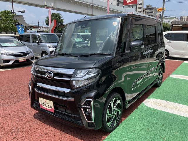 タントカスタムＲＳスタイルセレクション　４ＷＤ　９インチナビ保証１年間・距離無制限付き　ＵＳＢ入力端子　ＨＤＭＩ接続　シートヒーター　両側電動スライドドア　後席モニター　オートエアコン　オートライト　ＬＥＤヘッドライト　ＡＤＢ　キーフリー　アイドリングストップ（東京都）の中古車