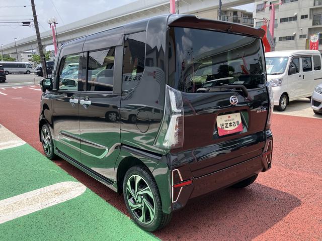 タントカスタムＲＳスタイルセレクション　４ＷＤ　９インチナビ保証１年間・距離無制限付き　ＵＳＢ入力端子　ＨＤＭＩ接続　シートヒーター　両側電動スライドドア　後席モニター　オートエアコン　オートライト　ＬＥＤヘッドライト　ＡＤＢ　キーフリー　アイドリングストップ（東京都）の中古車