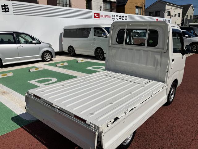 ハイゼットトラックスタンダードＳＡIIIｔ　ＥＴＣ　ドライブレコーダー保証１年間・距離無制限付き　ＦＭ／ＡＭラジオ　マニュアルエアコン　最大積載量３５０Ｋｇ　三方開　４速オートマ　ドアバイザー（東京都）の中古車