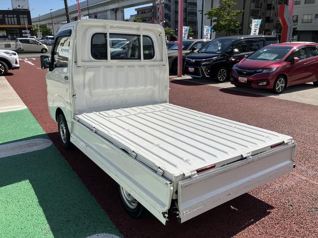 ハイゼットトラックスタンダードＳＡIIIｔ　ＥＴＣ　ドライブレコーダー保証１年間・距離無制限付き　ＦＭ／ＡＭラジオ　マニュアルエアコン　最大積載量３５０Ｋｇ　三方開　４速オートマ　ドアバイザー（東京都）の中古車