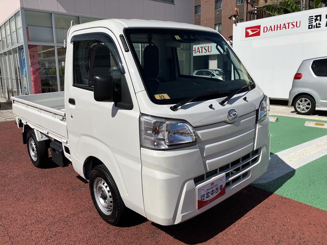 ハイゼットトラックスタンダードＳＡIIIｔ　ＥＴＣ　ドライブレコーダー保証１年間・距離無制限付き　ＦＭ／ＡＭラジオ　マニュアルエアコン　最大積載量３５０Ｋｇ　三方開　４速オートマ　ドアバイザー（東京都）の中古車