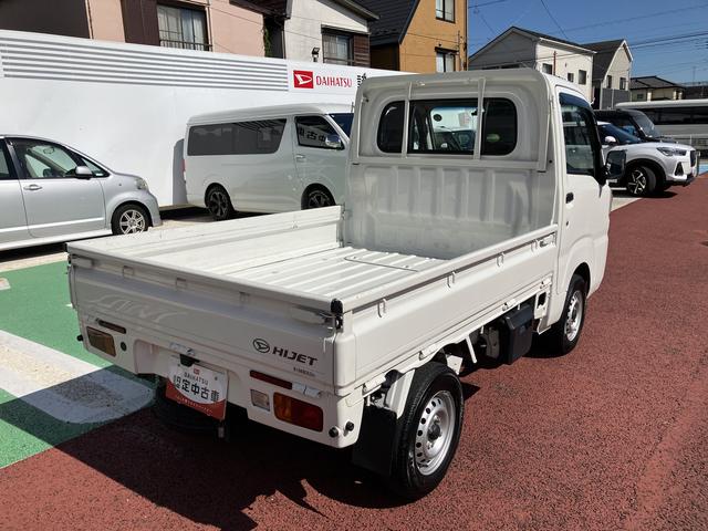 ハイゼットトラックスタンダードＳＡIIIｔ　ＥＴＣ　ドライブレコーダー保証１年間・距離無制限付き　ＦＭ／ＡＭラジオ　マニュアルエアコン　最大積載量３５０Ｋｇ　三方開　４速オートマ　ドアバイザー（東京都）の中古車