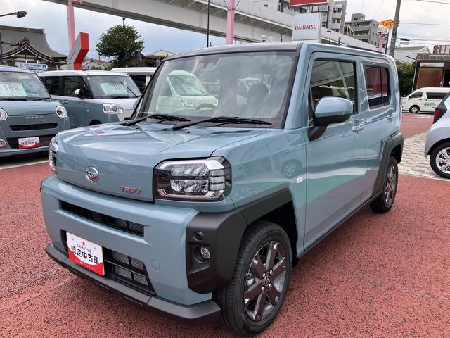 タフトGターボ 純正7インチナビ バックカメラ HDMI接続保証1年間・距離無制限付き ACC アダプティブドライビングビーム 電動パーキングブレーキ オートブレーキホールド機能 オートエアコン 電動格納ミラー スカイフィールトップ 15インチアルミホイール(東京都)の中古車