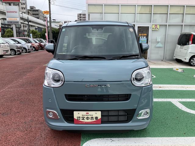 ムーヴキャンバスセオリーＧ　パノラマモニター対応　両側電動スライドドア保証１年間・距離無制限付き　電動パーキングブレーキ　オートブレーキホールド機能　オートエアコン　電動格納ミラー　ホッとカップホルダー　置き楽ボックス　パワーウィンドウ　ＣＤ　ＦＭ／ＡＭラジオ（東京都）の中古車