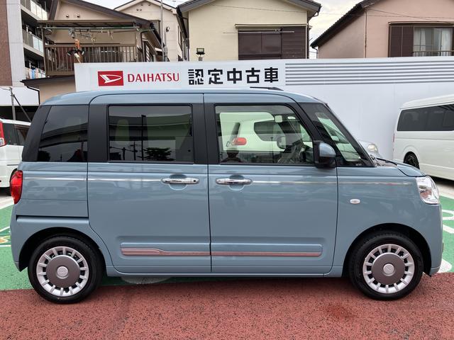 ムーヴキャンバスセオリーＧ　パノラマモニター対応　両側電動スライドドア保証１年間・距離無制限付き　電動パーキングブレーキ　オートブレーキホールド機能　オートエアコン　電動格納ミラー　ホッとカップホルダー　置き楽ボックス　パワーウィンドウ　ＣＤ　ＦＭ／ＡＭラジオ（東京都）の中古車