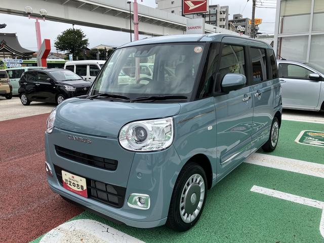 ムーヴキャンバスセオリーＧ　パノラマモニター対応　両側電動スライドドア保証１年間・距離無制限付き　電動パーキングブレーキ　オートブレーキホールド機能　オートエアコン　電動格納ミラー　ホッとカップホルダー　置き楽ボックス　パワーウィンドウ　ＣＤ　ＦＭ／ＡＭラジオ（東京都）の中古車