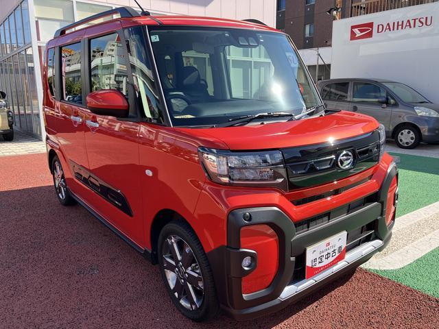 タントファンクロスターボ　純正７インチナビ　バックカメラ　ＥＴＣ保証１年間・距離無制限付き　ナビ連動前後方ドラレコ　両側電動スライドドア　電動パーキングブレーキ　オートブレーキホールド機能　オートエアコン　電動格納ミラー　１５インチアルミホイール　パワーウィンドウ（東京都）の中古車