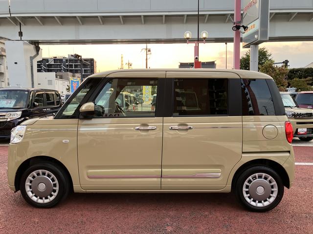 ムーヴキャンバスセオリーGターボ ACC パノラマモニター対応 CDステレオ保証1年間・距離無制限付き シートヒーター ホッとカップホルダー 置き楽ボックス パワーウィンドウ 前後コーナーセンサー アイドリングストップ車 電動パーキングブレーキ オートブレーキホールド機能(東京都)の中古車