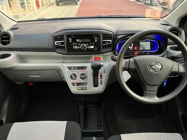 ミライースＸ　ＳＡIII　ＣＤステレオ　バックカメラ対応保証１年間・距離無制限付き　ＦＭ／ＡＭラジオ　ＡＵＸ接続　デジタルスピードメーター　電動格納ミラー　パワーウィンドウ　前後コーナーセンサー　横滑り防止装置（東京都）の中古車