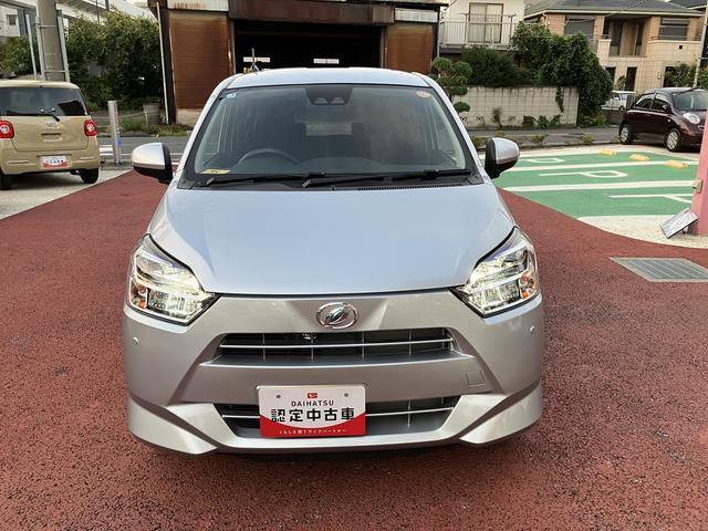 ミライースＸ　ＳＡIII　ＣＤステレオ　バックカメラ対応保証１年間・距離無制限付き　ＦＭ／ＡＭラジオ　ＡＵＸ接続　デジタルスピードメーター　電動格納ミラー　パワーウィンドウ　前後コーナーセンサー　横滑り防止装置（東京都）の中古車