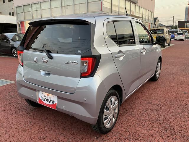ミライースＸ　ＳＡIII　ＣＤステレオ　バックカメラ対応保証１年間・距離無制限付き　ＦＭ／ＡＭラジオ　ＡＵＸ接続　デジタルスピードメーター　電動格納ミラー　パワーウィンドウ　前後コーナーセンサー　横滑り防止装置（東京都）の中古車