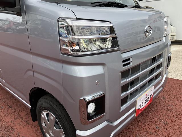 ハイゼットカーゴクルーズターボ　届出済み未使用車　デジタルインナーミラー保証１年間・距離無制限付き　前後コーナーセンサー　オーディオレス仕様　両側スライドドア　スライドドアイージークローザー　マニュアルエアコン　キーフリー　パワーウィンドウ（東京都）の中古車