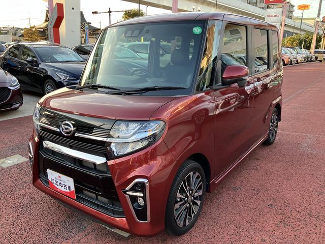 タントカスタムＲＳ　純正ナビ　パノラマモニター　ＥＴＣ　フルセグ保証１年間・距離無制限付き　Ｂｌｕｅｔｏｏｔｈオーディオ　ＤＶＤ再生　ＣＤ再生　ＡＣＣ　アイドリングストップ　シートヒーター　運転席シートリフト　運転席ロングスライドシート　前後コーナーセンサー（東京都）の中古車