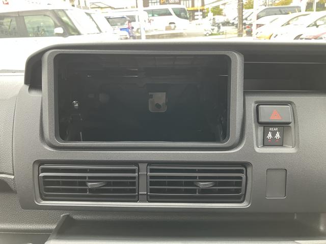 ハイゼットカーゴＤＸ　届出済み未使用車　ＬＥＤヘッドライト　キーフリー保証１年間・距離無制限付き　スライドドアイージークローザー　パワーウィンドウ　マニュアルエアコン　オーディオレス仕様　前後コーナーセンサー　最大積載量３５０Ｋｇ（東京都）の中古車