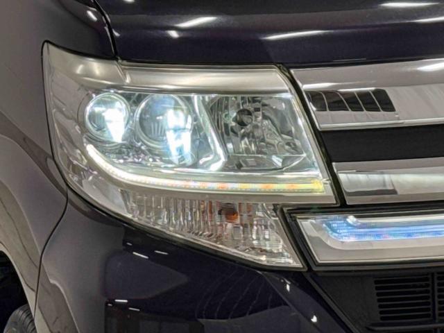 タントカスタムＲＳ　ＳＡ　純正７インチナビ　バックカメラ　ＥＴＣ保証１年間・距離無制限付き　ＬＥＤヘッドライト　オートライト　Ｂｌｕｅｔｏｏｔｈオーディオ　フルセグ　ＤＶＤ再生　ＣＤ再生　オートエアコン　両側電動スライドドア　アイドリングストップ　電動格納ミラー（東京都）の中古車