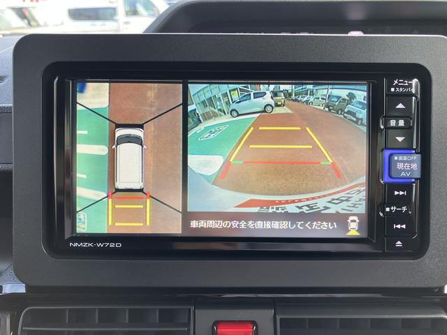 タントカスタムＲＳ　純正ナビ　パノラマモニター　ＥＴＣ　フルセグ保証１年間・距離無制限付き　ＤＶＤ再生　ＣＤ再生　シートヒーター　電動パーキングブレーキ　オートブレーキホールド機能　シートバックテーブル　アダプティブクルーズコントロール　ナビ連動前後方ドラレコ（東京都）の中古車