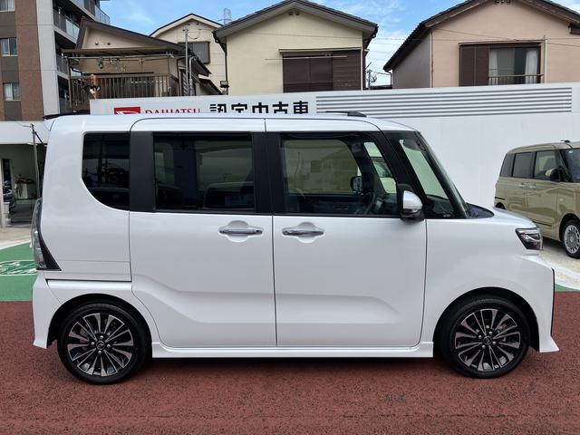 タントカスタムＲＳ　純正ナビ　パノラマモニター　ＥＴＣ　フルセグ保証１年間・距離無制限付き　ＤＶＤ再生　ＣＤ再生　シートヒーター　電動パーキングブレーキ　オートブレーキホールド機能　シートバックテーブル　アダプティブクルーズコントロール　ナビ連動前後方ドラレコ（東京都）の中古車
