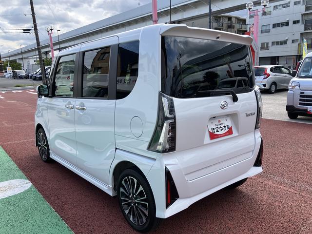 タントカスタムＲＳ　純正ナビ　パノラマモニター　ＥＴＣ　フルセグ保証１年間・距離無制限付き　ＤＶＤ再生　ＣＤ再生　シートヒーター　電動パーキングブレーキ　オートブレーキホールド機能　シートバックテーブル　アダプティブクルーズコントロール　ナビ連動前後方ドラレコ（東京都）の中古車