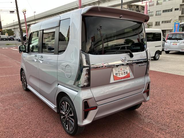 タントカスタムＲＳセレクション　９インチナビ　パノラマモニター保証１年間・距離無制限付き　ドラレコ　Ｂｌｕｅｔｏｏｔｈオーディオ　フルセグ　ＡＣＣ　ＤＶＤ再生　ＣＤ再生　両側電動スライドドア　オートエアコン　ＬＥＤヘッドライト　オートライト　シートヒーター（東京都）の中古車