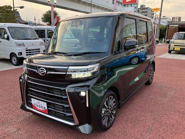 タントカスタムＲＳ　純正ナビ　ＥＴＣ　バックカメラ　シートヒーター保証１年間・距離無制限付き　Ｂｌｕｅｔｏｏｔｈオーディオ　ＤＶＤ再生　ＣＤ再生　電動パーキングブレーキ　オートブレーキホールド機能　ナビ連動前後方ドラレコ　フルセグ　キーフリー　アイドリングストップ車（東京都）の中古車