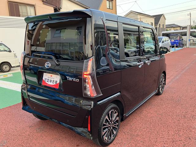 タントカスタムＲＳ　純正ナビ　ＥＴＣ　バックカメラ　シートヒーター保証１年間・距離無制限付き　Ｂｌｕｅｔｏｏｔｈオーディオ　ＤＶＤ再生　ＣＤ再生　電動パーキングブレーキ　オートブレーキホールド機能　ナビ連動前後方ドラレコ　フルセグ　キーフリー　アイドリングストップ車（東京都）の中古車