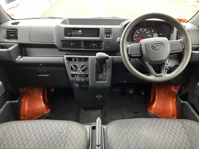 ハイゼットカーゴＤＸ　ＦＭ／ＡＭラジオ　ＬＥＤヘッドライト　オートライト保証１年間・距離無制限付き　アダプティブドライビングビーム　アイドリングストップ　前後コーナーセンサー　キーレスエントリー　マニュアルエアコン　パワーウィンドウ　両側スライドドア（東京都）の中古車