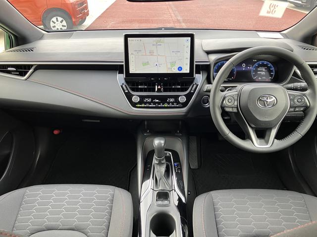 カローラスポーツG Z ナビ バックカメラ ETC2.0 シートヒーター保証1年間・距離無制限付き オートエアコン 電動パーキングブレーキ オートブレーキホールド機能 前後コーナーセンサー ステアリングスイッチ パドルシフト USBタイプC給電2口 スマートキー(東京都)の中古車