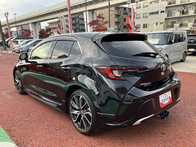 カローラスポーツG Z ナビ バックカメラ ETC2.0 シートヒーター保証1年間・距離無制限付き オートエアコン 電動パーキングブレーキ オートブレーキホールド機能 前後コーナーセンサー ステアリングスイッチ パドルシフト USBタイプC給電2口 スマートキー(東京都)の中古車