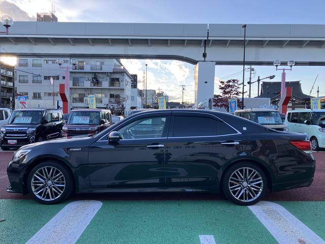 クラウンハイブリッドアスリートS J−フロンティア ナビ バックカメラ ETC保証1年間・距離無制限付き 前後ドラレコ 前席電動シート ACC USB入力端子 AUX端子 オートエアコン ステアリングヒーター 電動格納ミラー パワーウィンドウ スマートキー(東京都)の中古車