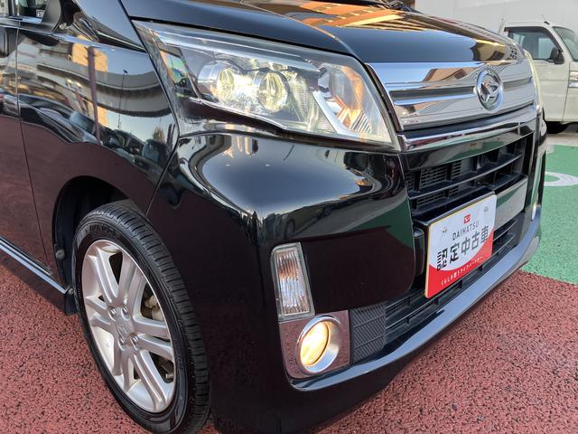 ムーヴカスタム　ＲＳ　純正７インチナビ　バックカメラ　ＥＴＣ保証１年間・距離無制限付き　Ｂｌｕｅｔｏｏｔｈオーディオ　フルセグ　ＤＶＤ再生　ＣＤ再生　オートライト　ＬＥＤヘッドライト　オートエアコン　キーフリー　電動格納ミラー　パワーウィンドウ（東京都）の中古車