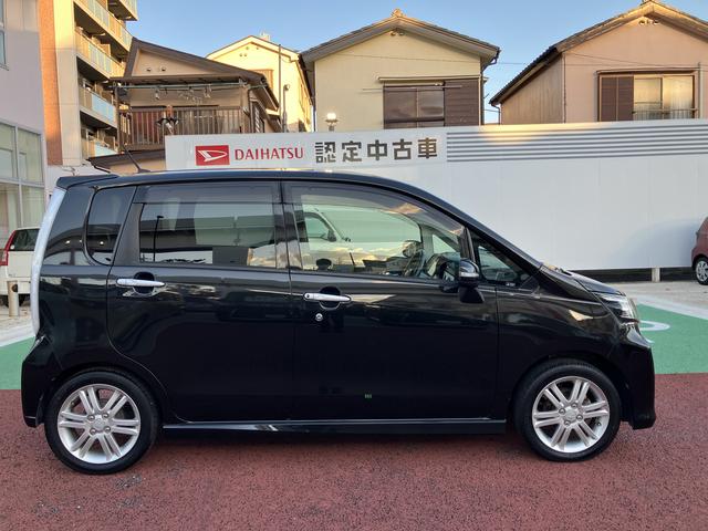 ムーヴカスタム　ＲＳ　純正７インチナビ　バックカメラ　ＥＴＣ保証１年間・距離無制限付き　Ｂｌｕｅｔｏｏｔｈオーディオ　フルセグ　ＤＶＤ再生　ＣＤ再生　オートライト　ＬＥＤヘッドライト　オートエアコン　キーフリー　電動格納ミラー　パワーウィンドウ（東京都）の中古車