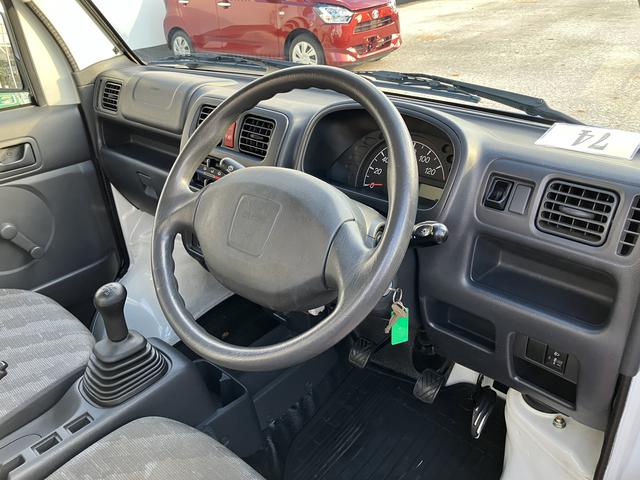 キャリイトラックKCエアコン・パワステ FM/AMラジオ ETC 5速MT車保証1年間・距離無制限付き マニュアルエアコン パワステ 運転席エアバック 助手席エアバック 灰皿(東京都)の中古車