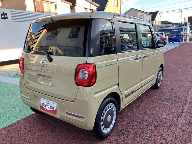 ムーヴキャンバスセオリーG 7インチナビ パノラマモニター フルセグ保証1年間・距離無制限付き オートエアコン 電動パーキングブレーキ オートブレーキホールド機能 シートヒーター ホッとカップホルダー 置き楽ボックス ナビ連動前後方ドラレコ キーフリー(東京都)の中古車