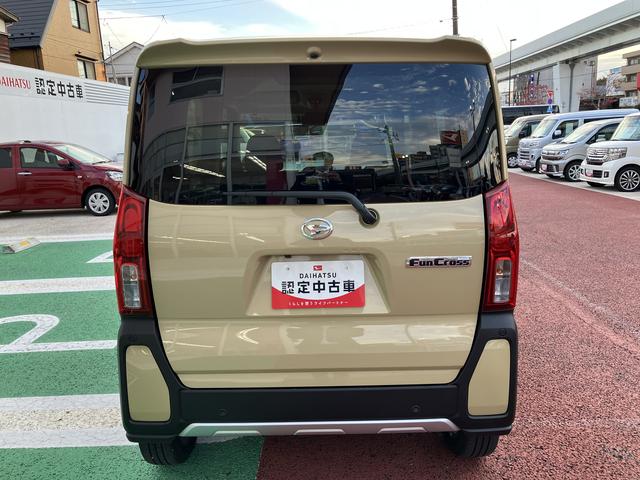 タントファンクロスターボ 7インチ純正ナビ バックカメラ ETC保証1年間・距離無制限付き ナビ連動前後方ドラレコ シートヒーター アイドリングストップ シートバックテーブル オートエアコン 電動パーキングブレーキ オートブレーキホールド機能 前後ソナーセンサー(東京都)の中古車