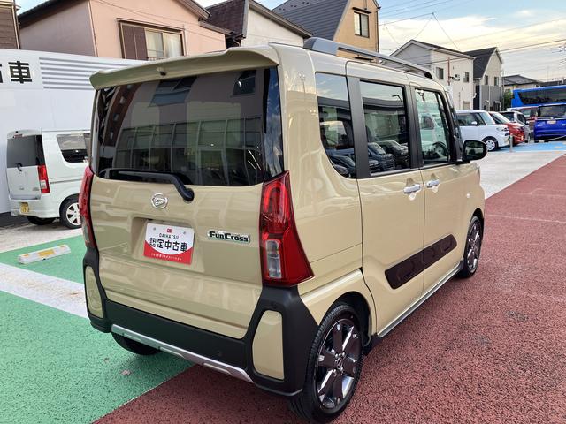 タントファンクロスターボ 7インチ純正ナビ バックカメラ ETC保証1年間・距離無制限付き ナビ連動前後方ドラレコ シートヒーター アイドリングストップ シートバックテーブル オートエアコン 電動パーキングブレーキ オートブレーキホールド機能 前後ソナーセンサー(東京都)の中古車