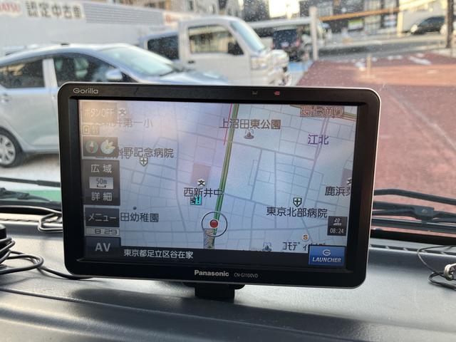 キャリイトラックＫＸ　ポータブルナビ　ワンセグ　ＥＴＣ　バックカメラ保証　まごころ保証　１年間・走行距離無制限付き　マニュアルエアコン　パワーウィンドウ　バックブザー　ＨＩＤヘッドライト　最大積載量３５０Ｋｇ（東京都）の中古車