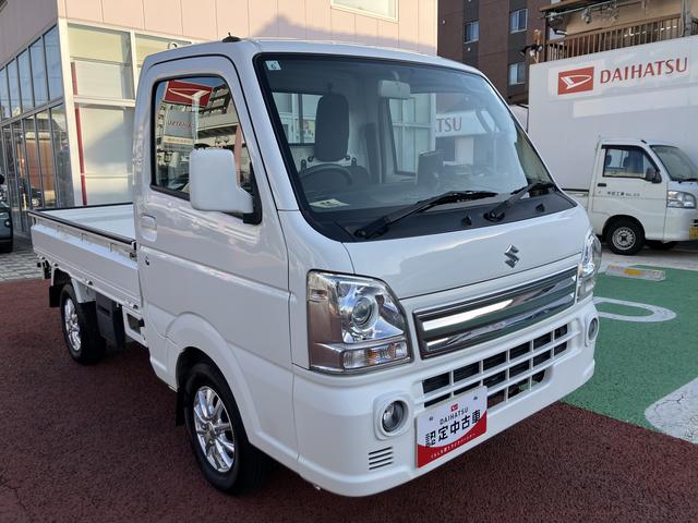 キャリイトラックＫＸ　ポータブルナビ　ワンセグ　ＥＴＣ　バックカメラ保証　まごころ保証　１年間・走行距離無制限付き　マニュアルエアコン　パワーウィンドウ　バックブザー　ＨＩＤヘッドライト　最大積載量３５０Ｋｇ（東京都）の中古車