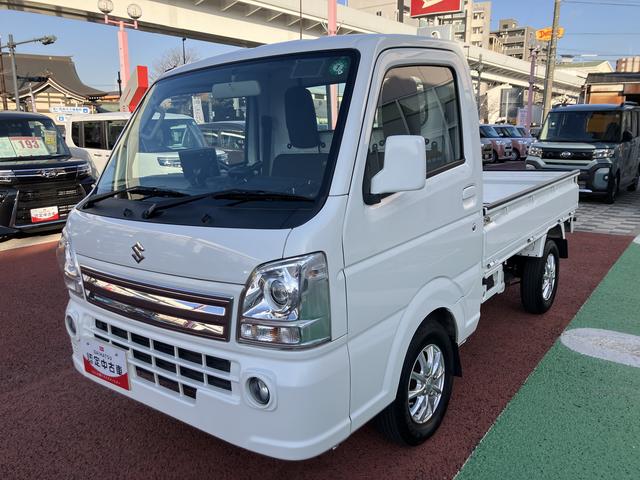 キャリイトラックＫＸ　ポータブルナビ　ワンセグ　ＥＴＣ　バックカメラ保証　まごころ保証　１年間・走行距離無制限付き　マニュアルエアコン　パワーウィンドウ　バックブザー　ＨＩＤヘッドライト　最大積載量３５０Ｋｇ（東京都）の中古車