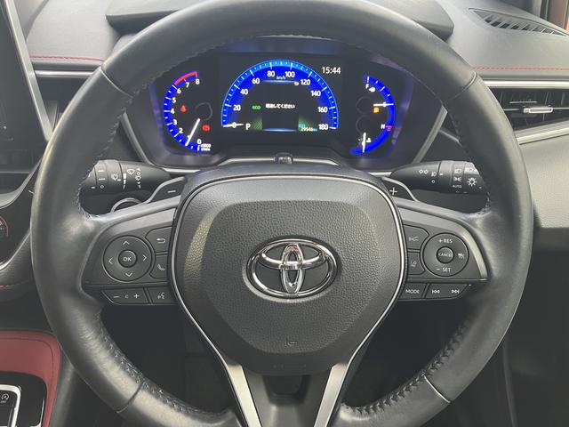 カローラスポーツG Z 純正ナビ バックカメラ ETC2.0 シートヒーター保証1年間・距離無制限付き アイドリングストップ オートエアコン パドルシフト ステアリングスイッチ 電動格納ミラー パワーウィンドウ アダプティブクルーズコントロール 純正18インチアルミホイール(東京都)の中古車