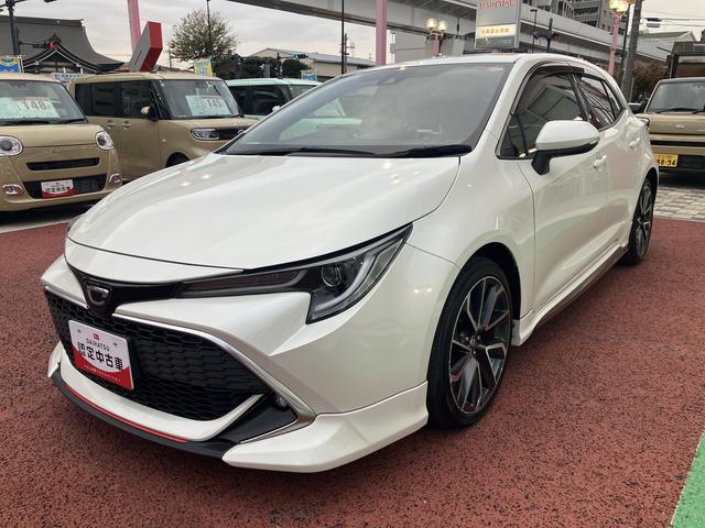 カローラスポーツG Z 純正ナビ バックカメラ ETC2.0 シートヒーター保証1年間・距離無制限付き アイドリングストップ オートエアコン パドルシフト ステアリングスイッチ 電動格納ミラー パワーウィンドウ アダプティブクルーズコントロール 純正18インチアルミホイール(東京都)の中古車