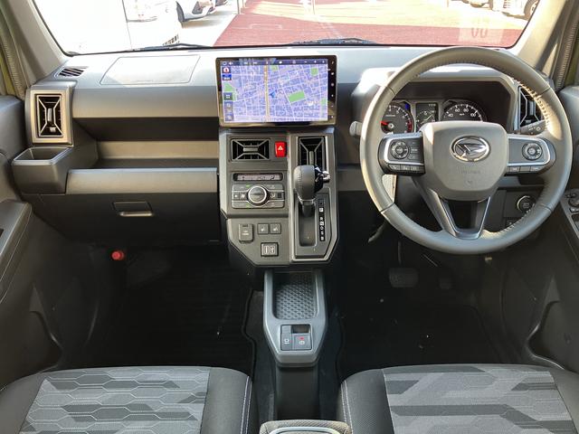 タフトGターボ ダーククロムベンチャー 10インチナビ フルセグ保証1年間・距離無制限付き DVD再生 CD再生 オートエアコン 電動パーキングブレーキ オートブレーキホールド機能 シートヒーター アイドリングストップ スカイフィールトップ 前後コーナーセンサー(東京都)の中古車