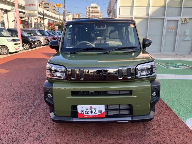 タフトGターボ ダーククロムベンチャー 10インチナビ フルセグ保証1年間・距離無制限付き DVD再生 CD再生 オートエアコン 電動パーキングブレーキ オートブレーキホールド機能 シートヒーター アイドリングストップ スカイフィールトップ 前後コーナーセンサー(東京都)の中古車